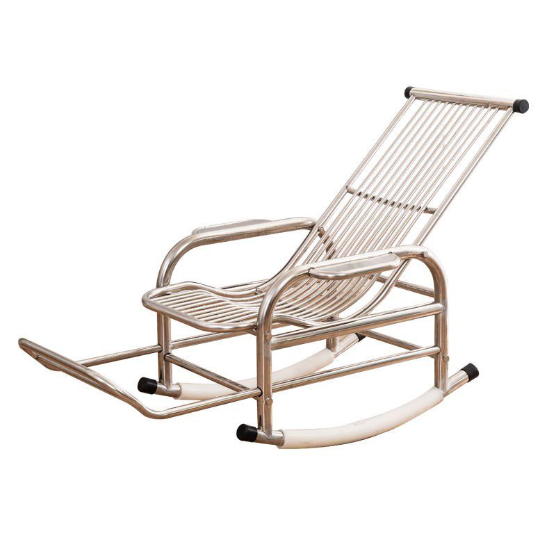 Contemporary Metal Rocking Chair Water Resistant Rocker for Home Decor