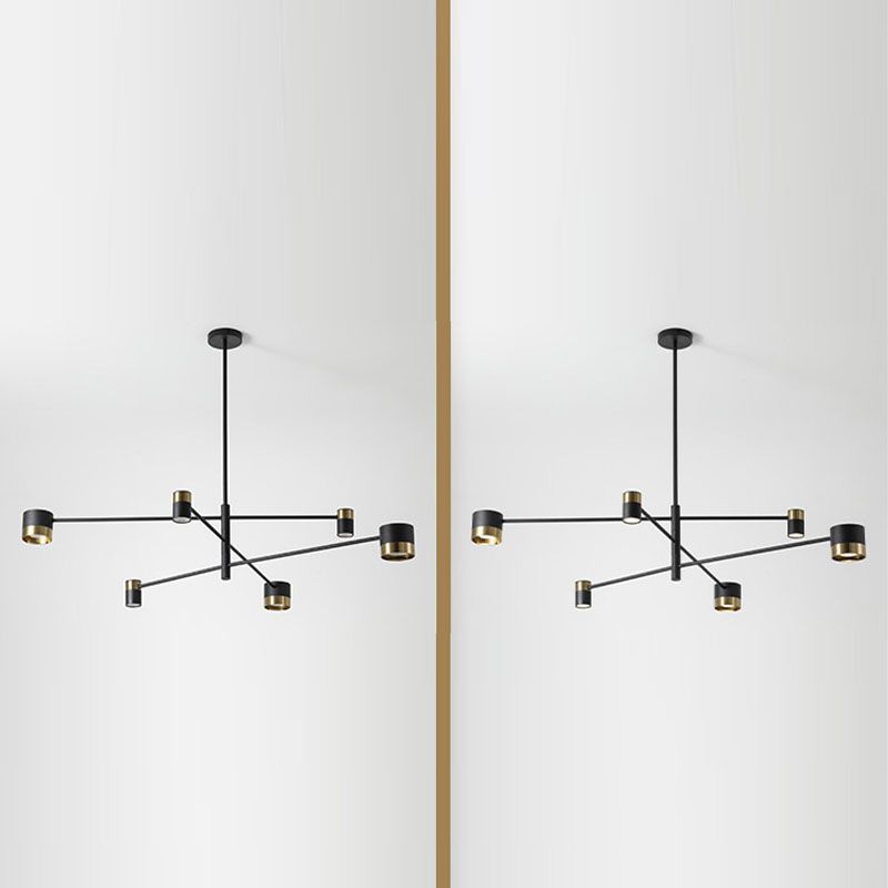 6/8 koppen plafond hanger licht postmoderne kroonluchter verlichtingsarmaturen