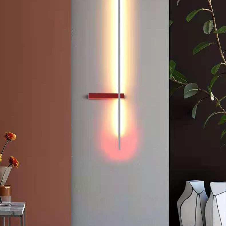 Moderno de tono lineal Diconteo Acrílico 1 Luces de luz para Hall and Foyer