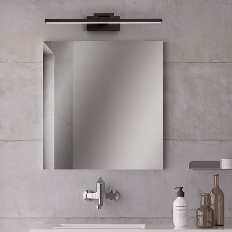 Simplicidad moderna Dicha de iluminación de tocador de tocador LED de baño.