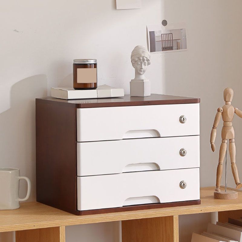 Industrial Cabinet Solid Wood Locking Drawers Filing Cabinet