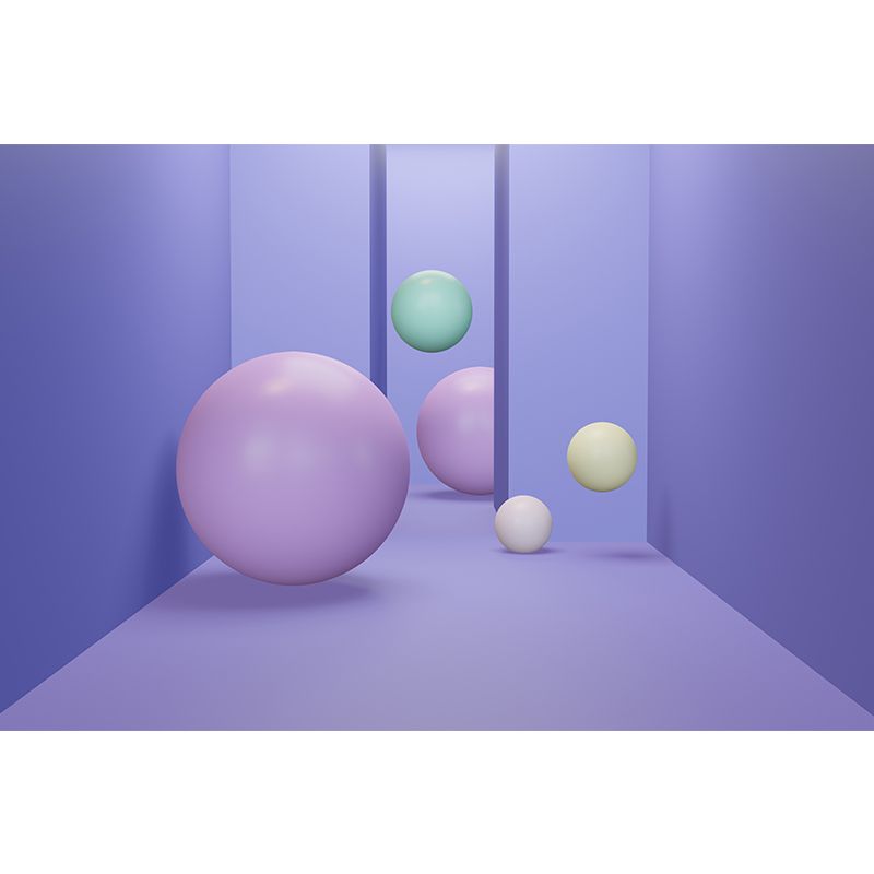 Illustration Stain Resistant Mural Stereovision Living Room Wall Mural