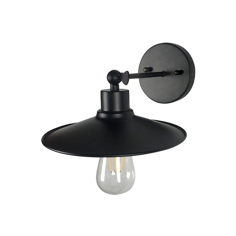 1 Light Wall Mount Light Fixture Industrial Wall Mounted Lighting