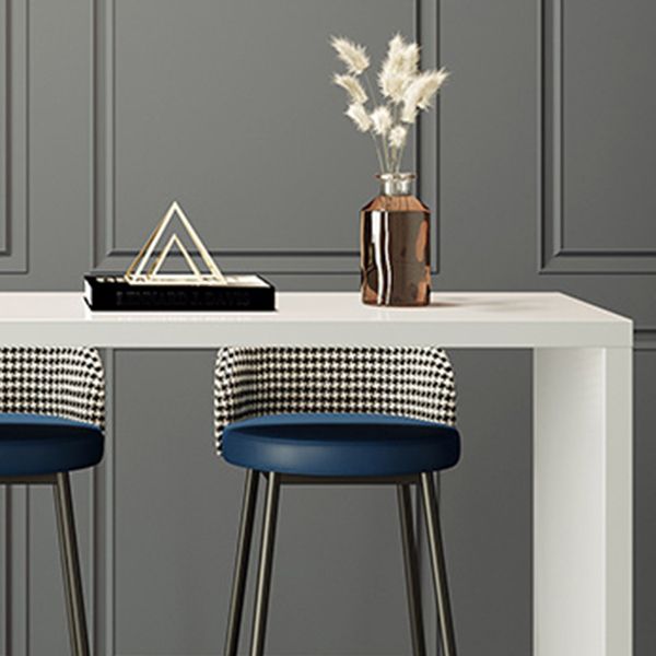 Modern Free Form Pub Table Set 1/3/4 Pieces Solid Wood Top Bar Table Set