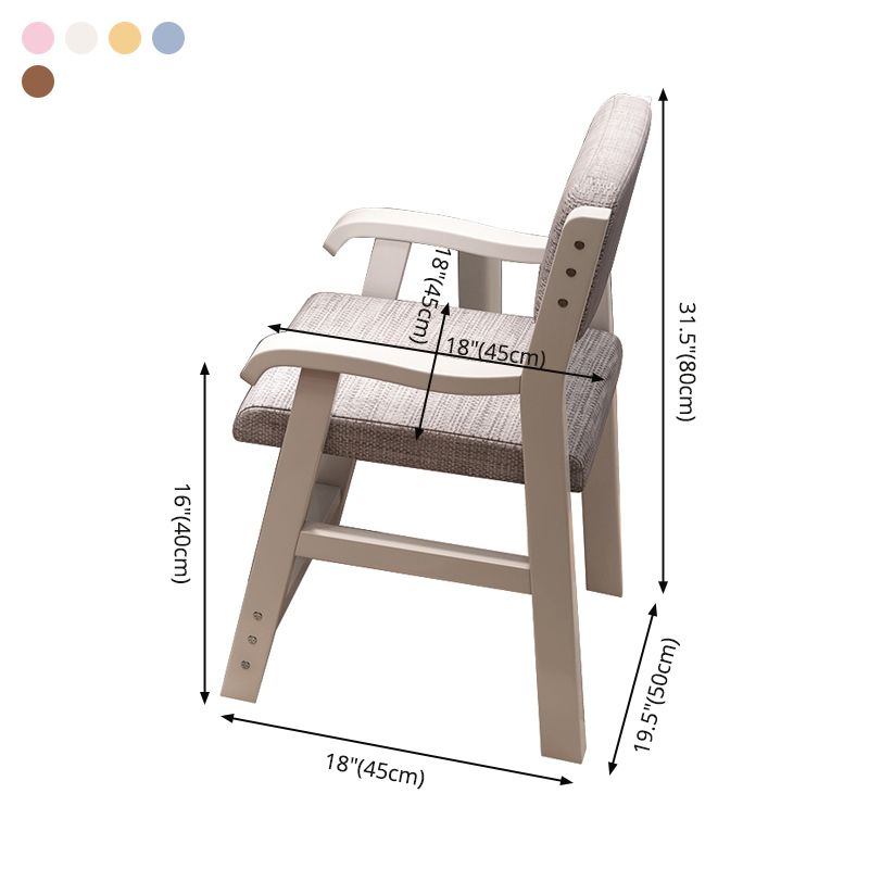 Chaise de restauration en bois moderne ouvrir à l'arrière un seul bras de salle à manger simple chaise pour cuisine
