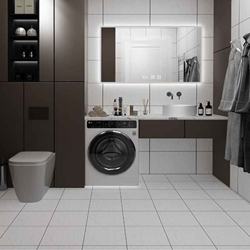 Modern Peel and Stick Tiles Square Vinyl Peel & Stick Field Tile