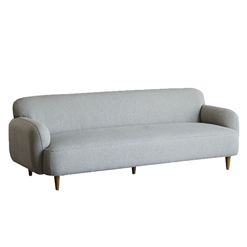 Scandinavian Recessed Arm Standard Tight Back for Living Room