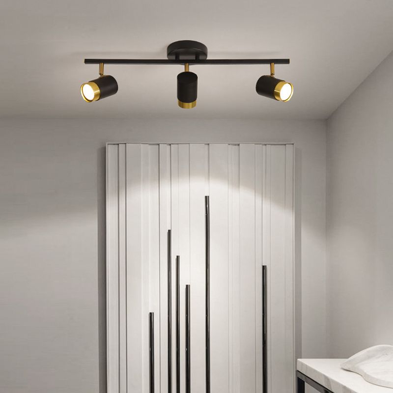 Moderne Stilzylindrische Form Deckenleuchte Multi -Licht Deckenlampe für das Restaurant