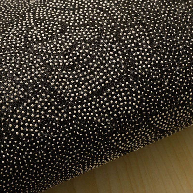 Apricot Tone Nordic Area Rug Polyester Abstract Color Block Rug Washable Indoor Rug for Living Room