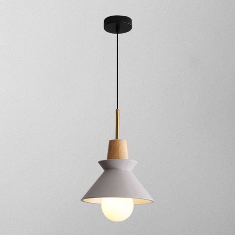 Apparecchio di illuminazione a sospensione in legno minimalista moderno a sospensione