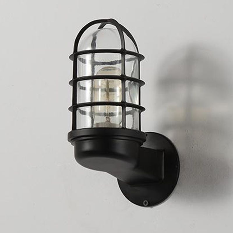 Schmiedeeisenwandlampe Lampenleuchte industrielle Outdoor -Zylinderleuchte Leuchte