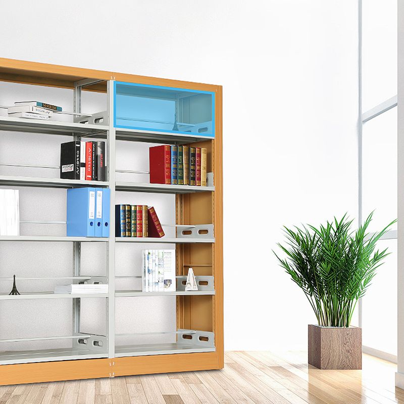 79-inch Contemporary Steel Bookshelf Library Standard Bookcase