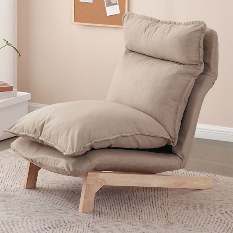 Linen Chair 23.6" L x 31.6" W x 31.4" HConvertible Chair for Living Room