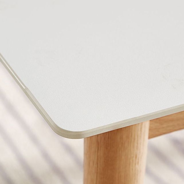 Modern Solid Wood Dining Table Set 5 Pieces Dining Set for Kitchen