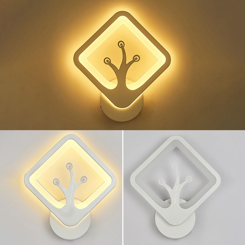 Accesorio de iluminación de pared sombreada acrílica LED MALAR MALAR MALA MINIMALIST