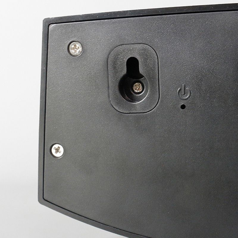 Interior LED Wall Mount Fixture in Black / Brown Finish Minimalist Wall Lighting