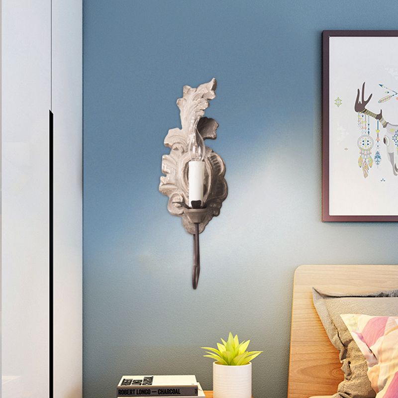 1 luminaire mural de bougie lumineuse