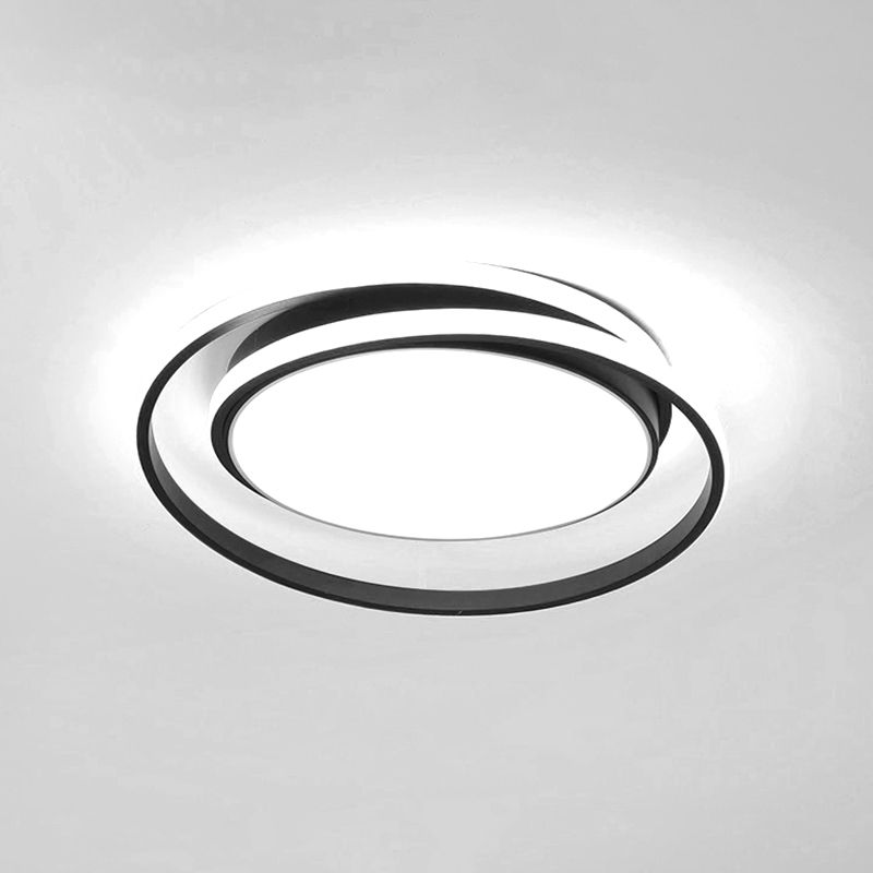 Modern LED Flush Monte Massimale Fissaggio Sala Foyer Light