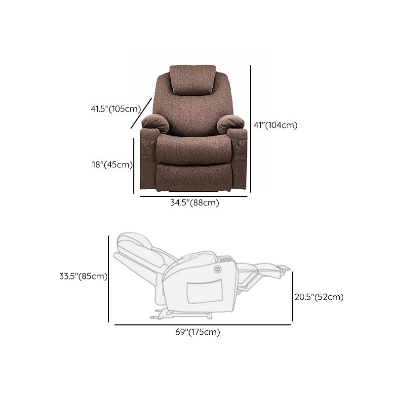 Power-Remote Type Standard Recliner Swivel Base Recliner Chair
