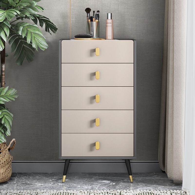 13.65-inch Width Dresser Glam Storage Chest with 4/5 Drawers