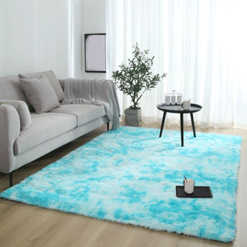 Modern Ombre Pattern Shag Bedroom Rectangle Polyster Area Carpet