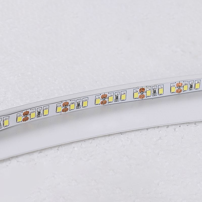 Spring Semi Flush Light Fixture Minimalistic Acrylic LED Semi Flush Mount Ceiling Fixture