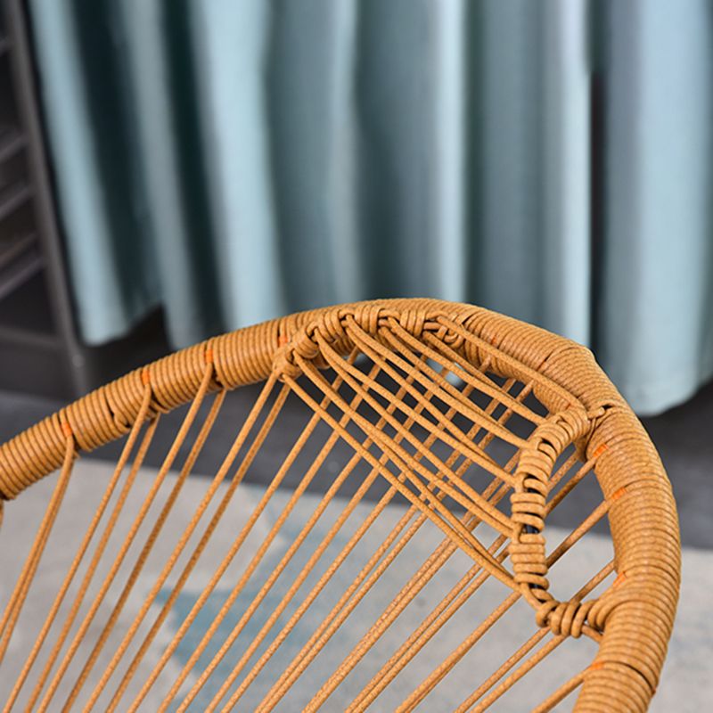 Contemporary Style Rattan Rocking Chair Indoor Rocking Chair