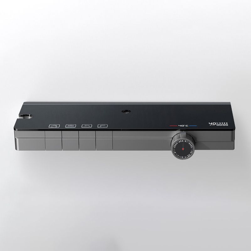 Modern Shower System Metal Thermostatic Massage Wall Mounted Shower Faucet