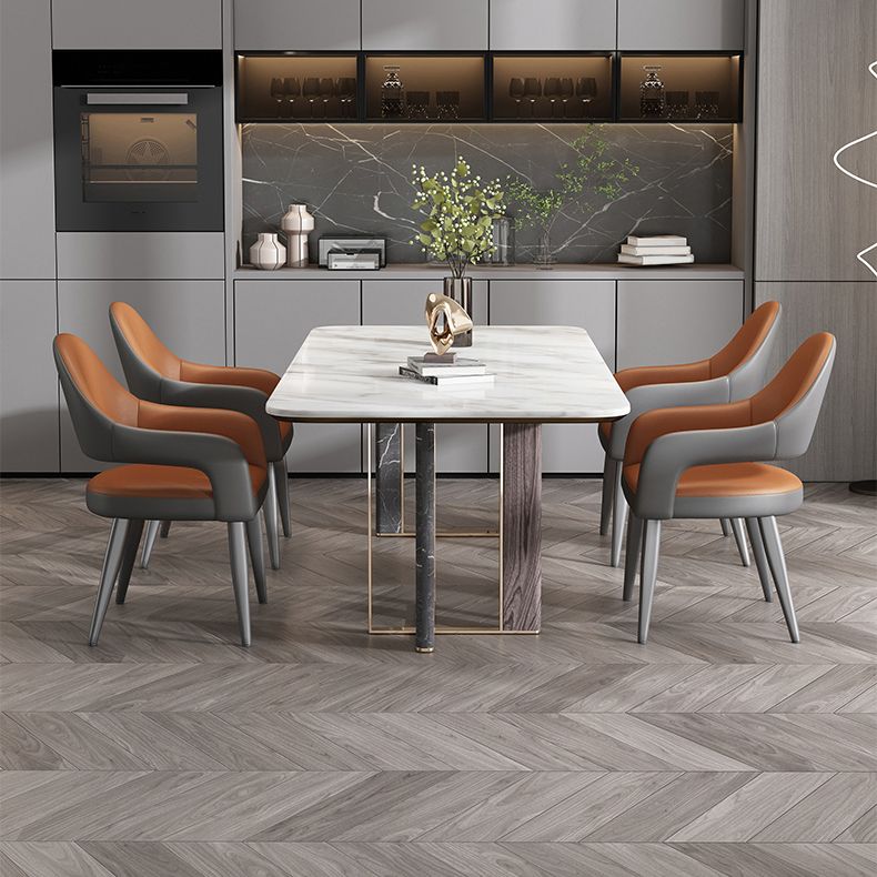 Contemporary Open Back Upholstered Dining and Accent Chairs for Home
