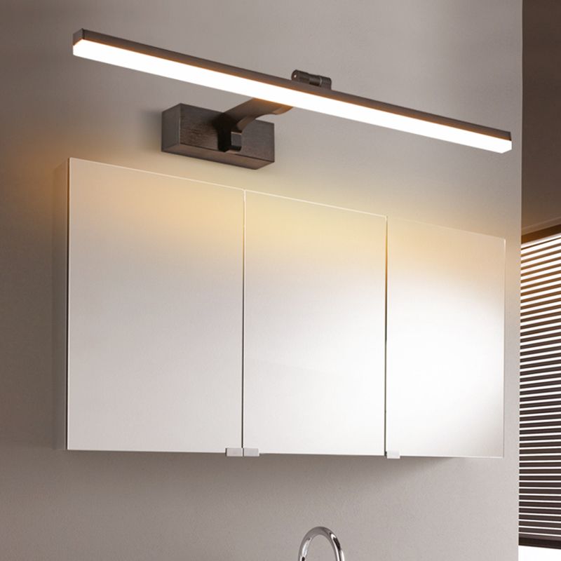 Éclairage lumineux mural linéaire en métal Nordique