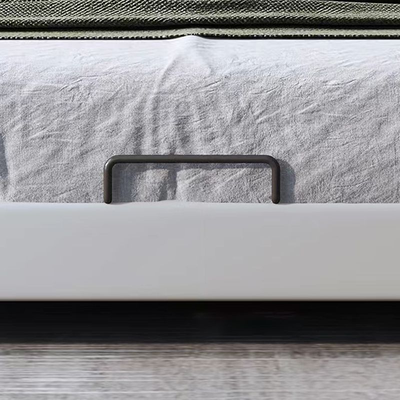 Contemporary 11.02 " Tall Wooden Frame Platform Bed for Bedroom