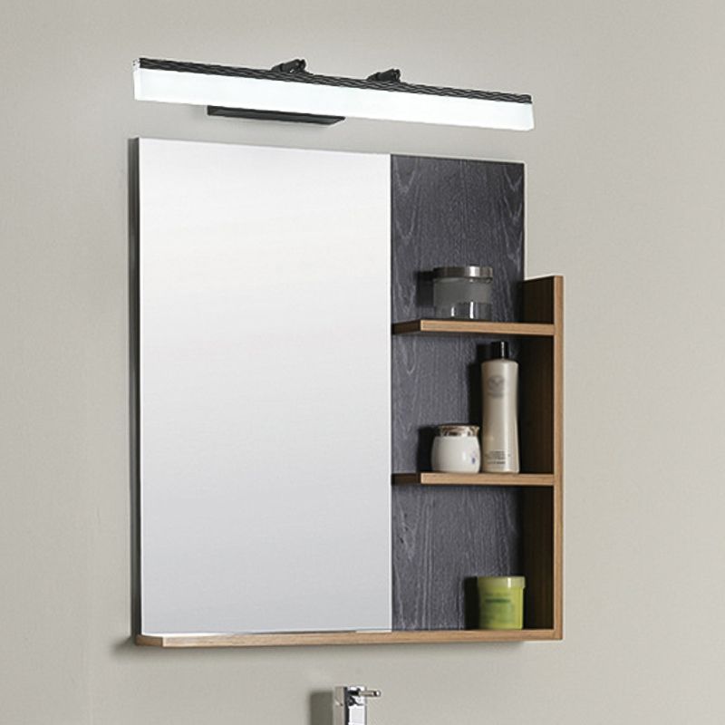 Metal Thin Wall Vanity Light Modern Style 1 Light Vanity Lighting Ideas