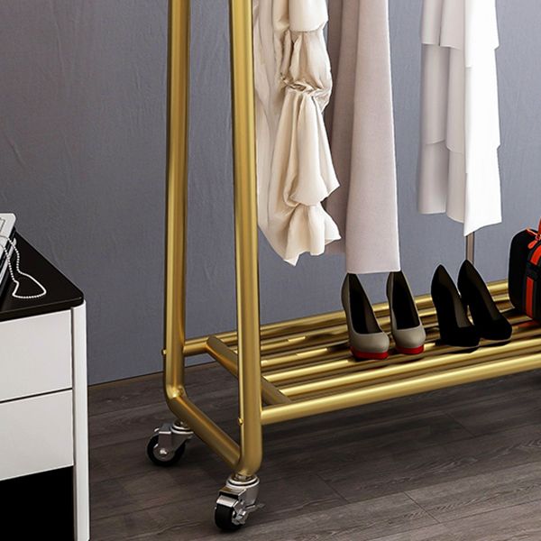 Industrial Style Coat Rack Metallic Free Standing Hooks Design Coat Rack