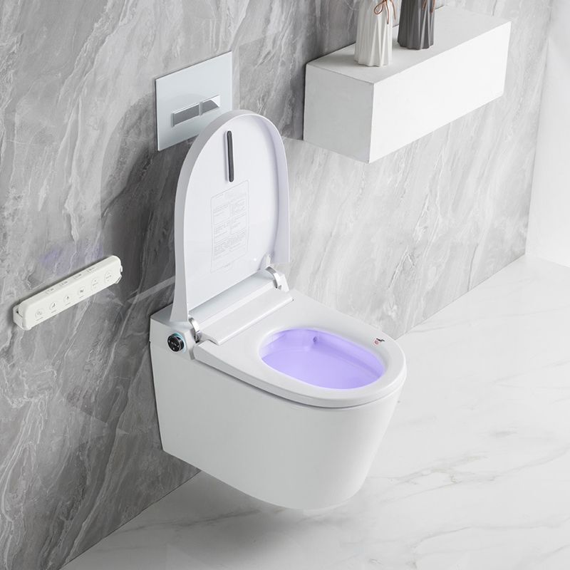 Contemporary Wall Mount Toilet Bowl Concealed Tank Urine Toilet for Bathroom