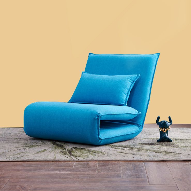 Scandinavian Pillow Included Sofa Futon Armless Convertible Sofa