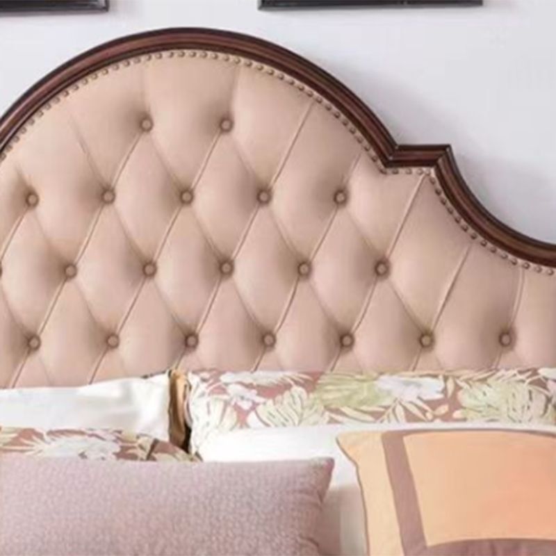 Victorain Tufted Upholstered Standard Bed 71.7-inch W Mattress Included Bed with Headboard