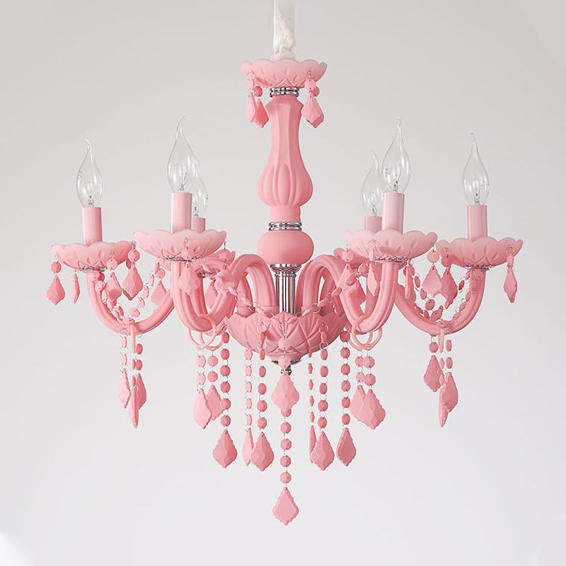 Multi -Leuchtkerze -Hängeanhänger moderne Glashängung Licht für Wohnzimmer