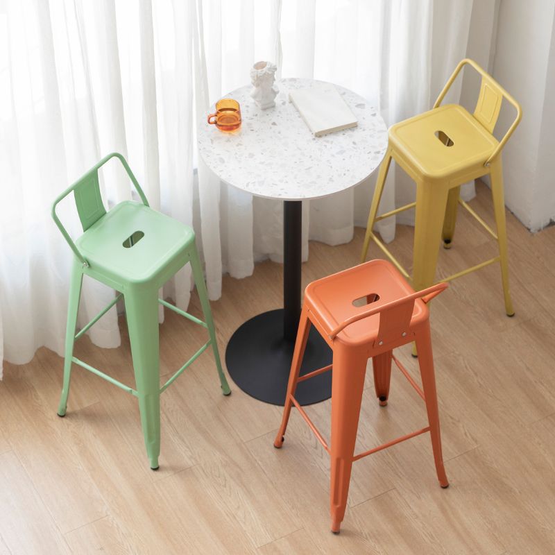 Round Pedestal Bar Height Table Contemporary Bar Table for Small Places