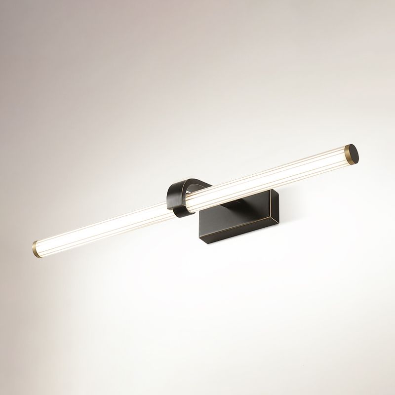 Luci da vanità LED a LED a specchio moderno con ombra acrilica