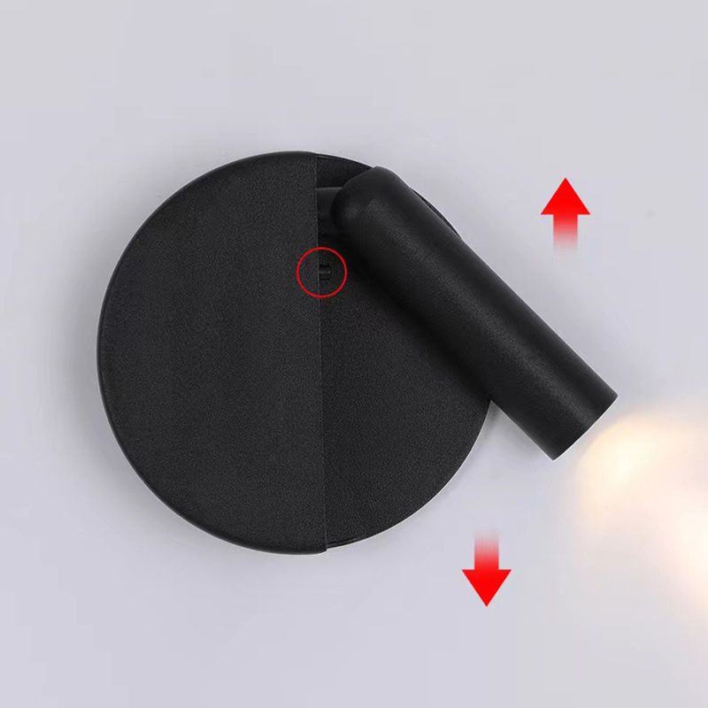 Simplicity Cylinder Sconce Lights Metal 1 Light Wall Sconces