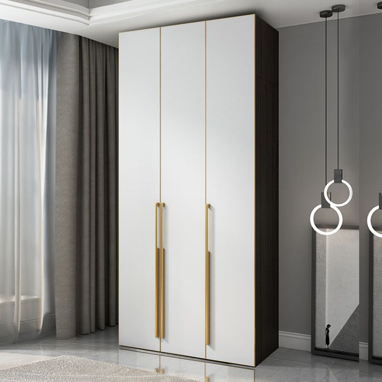 Traditional Style Wardrobe Cabinet Wooden Wardrobe for Bedroom