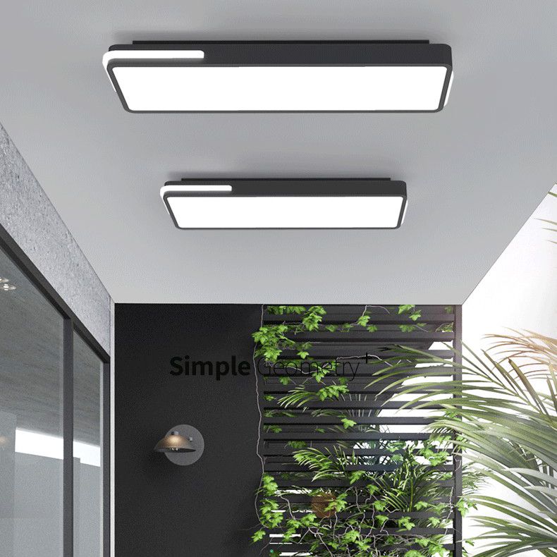 Soporte de montaje de iluminación de techo de soporte de montaje de descarga de luz de montaje en el techo de metal rectangular