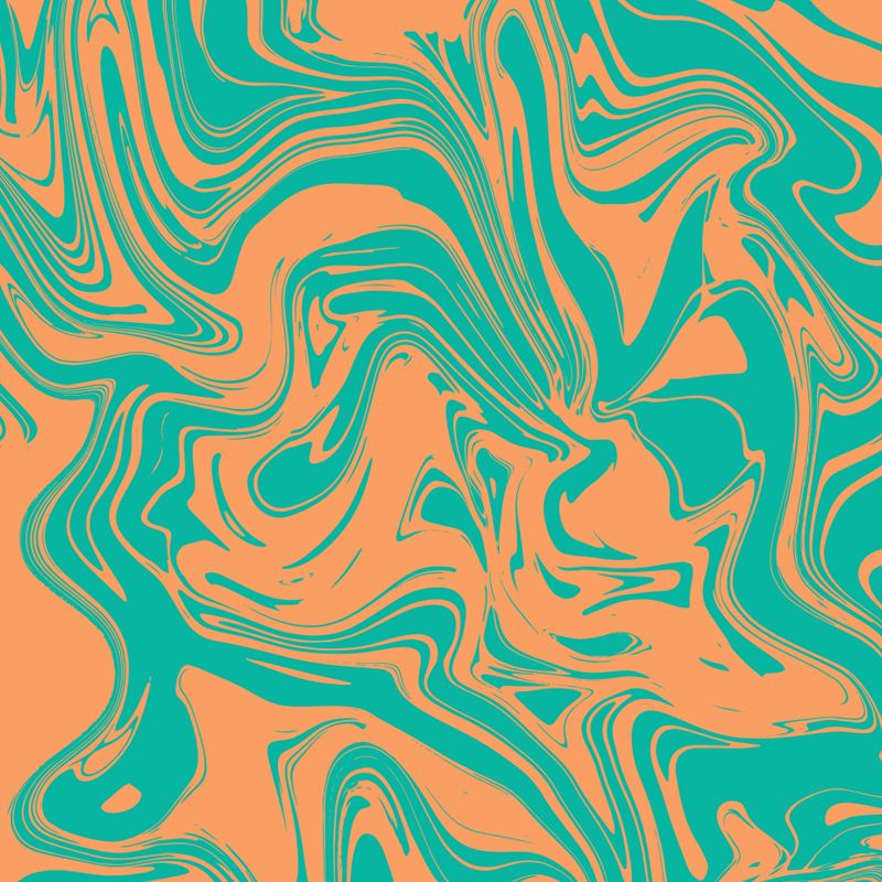 Moisture Resistant Magma Wallpaper Mural Modern Non-Woven Wall Covering, Custom Print