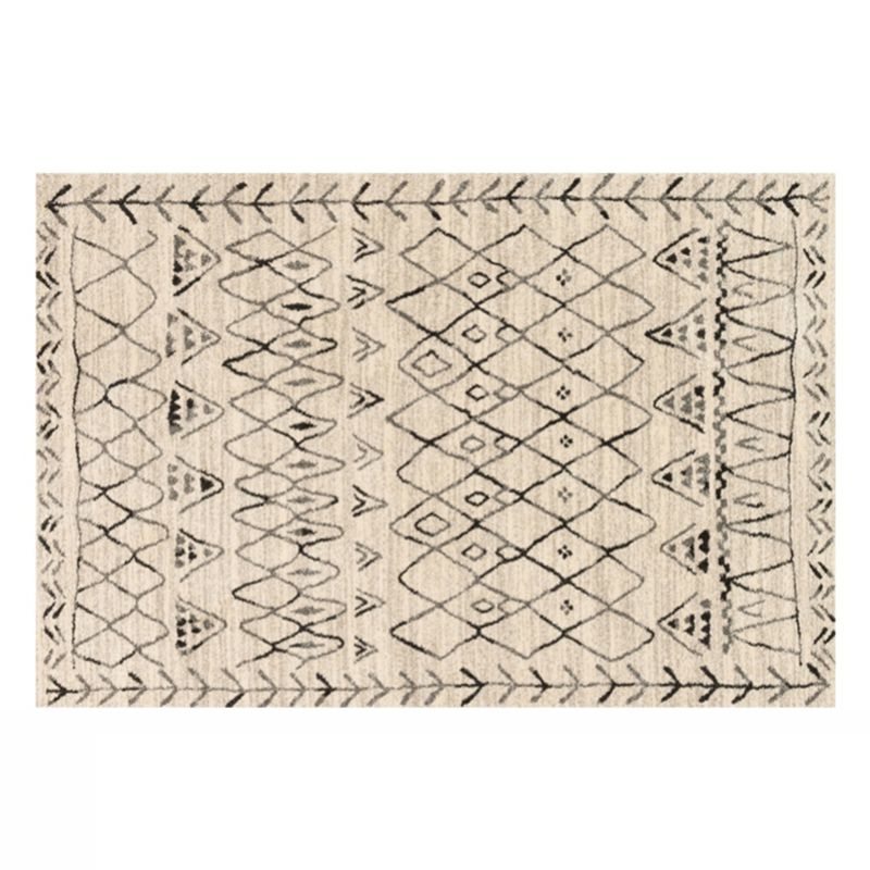 Bohemian Southwestern Print Rug Polyester Indoor Carpet Stain Resistant Area Rug for Living Room