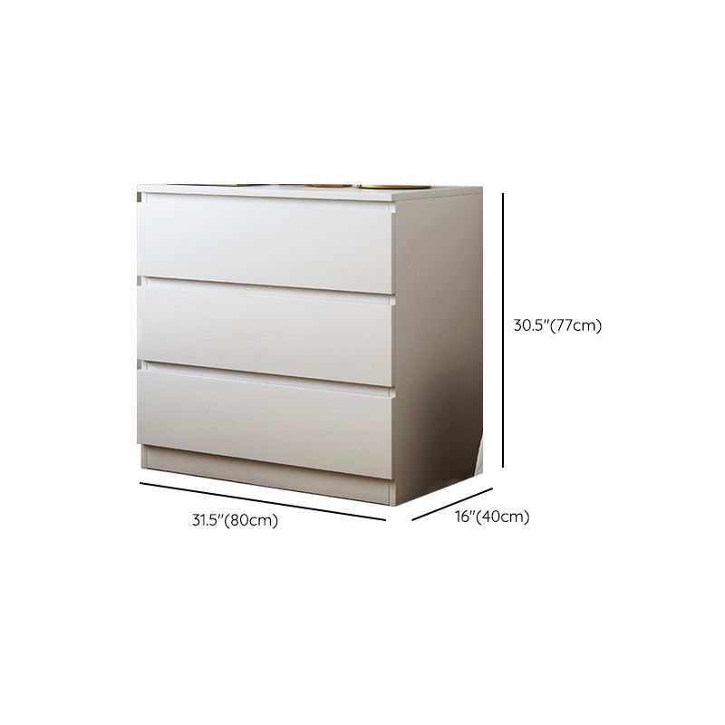 Modern Storage Chest Dresser Manufactured Wood Dresser with 3/4/5/6/8 Drawers