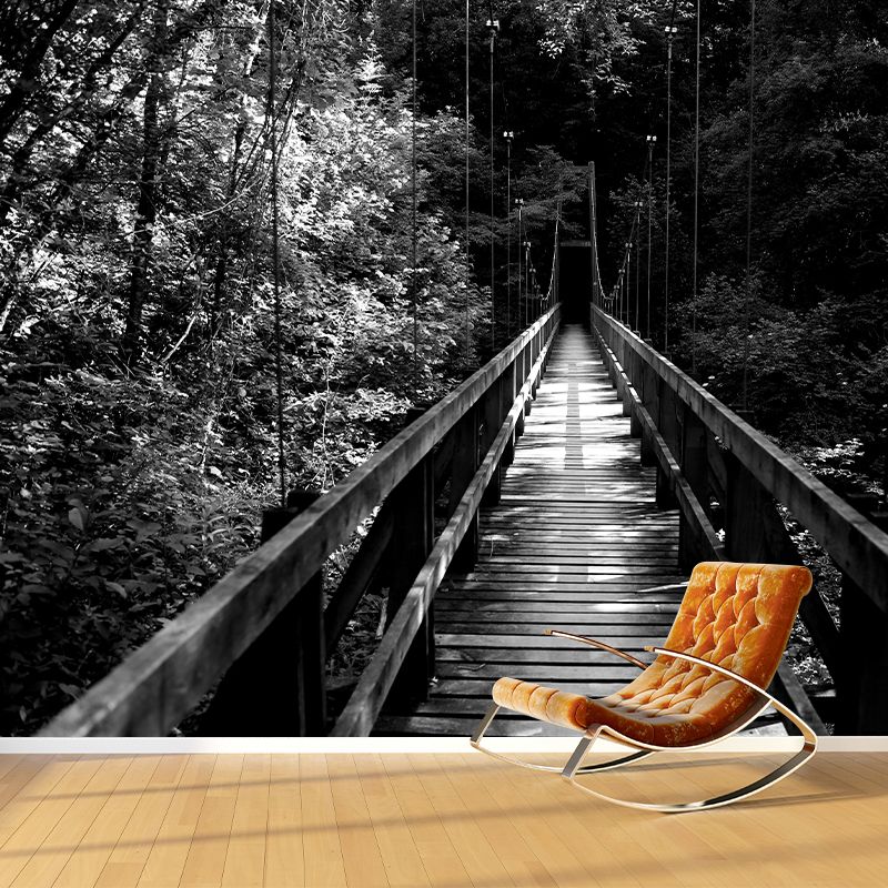 Bridge Scene Customized Space Extension Mural Wallpaper Photography Wall Art