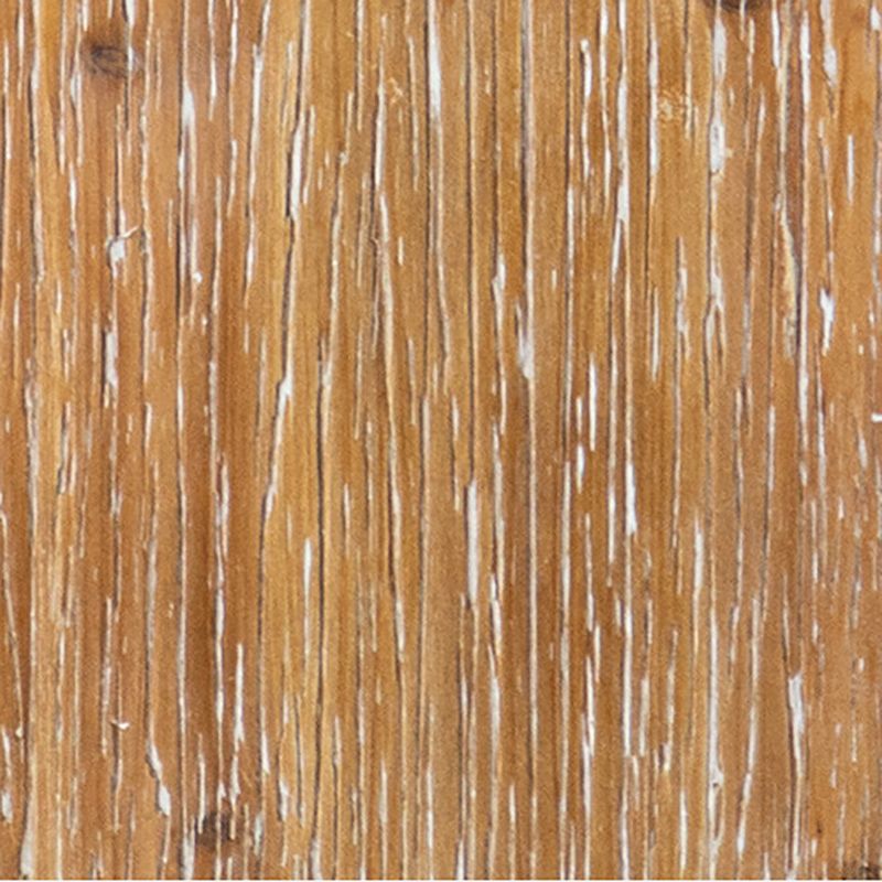 Solid Wood Rustic Side Table Square End Table in Distressed Finish