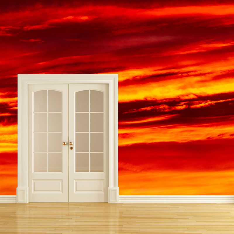 Customized Beautiful Sky Mural Mildew Resistant for Dining Room Decoration
