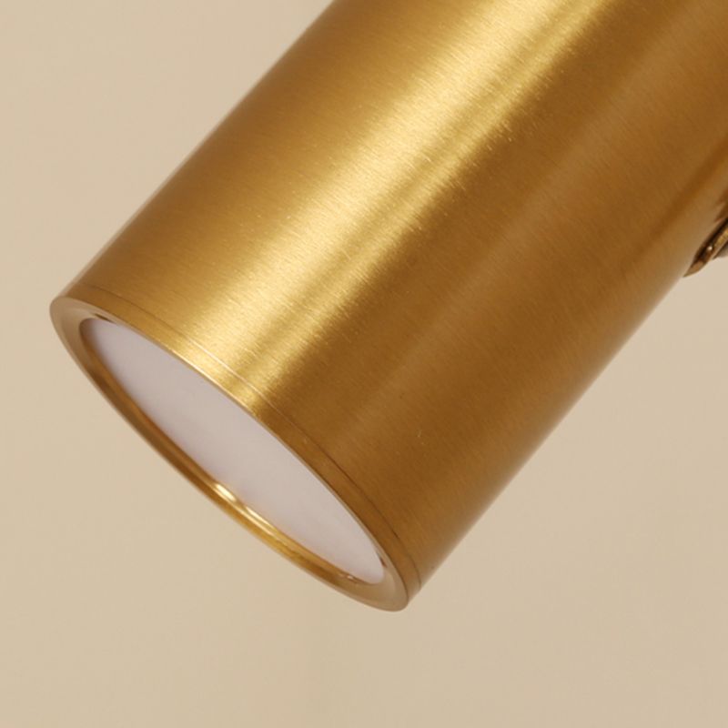 Metal Geometric Swing Arm Wall Lighting Modern 1-Light Wall Mounted Light Fixture