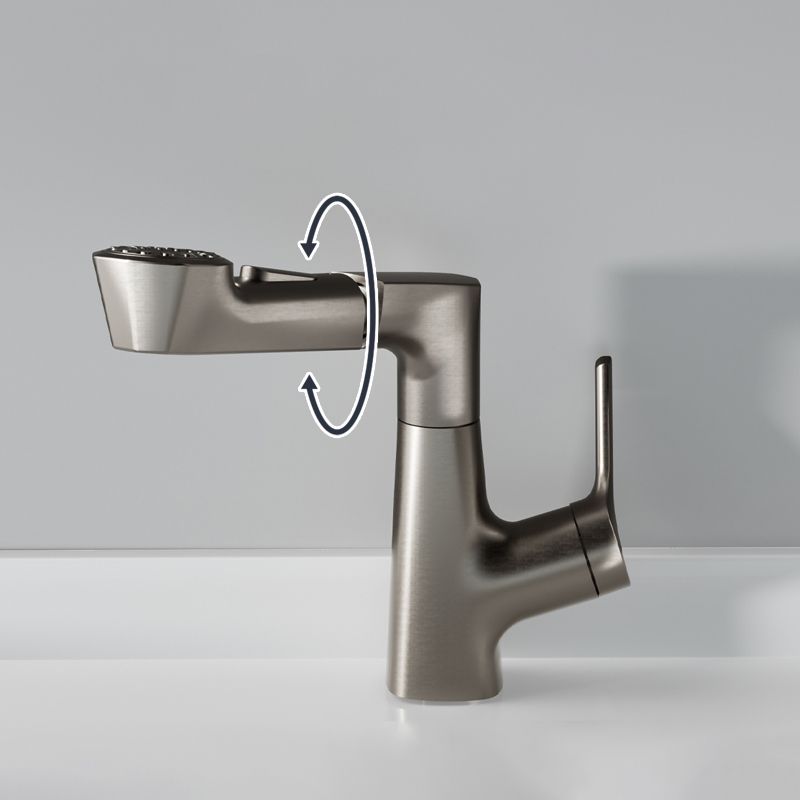 Lever Handles Lavatory Faucet Modern Vessel Sink Bathroom Faucet